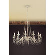 Candelabru florentin antichizat 12xE14/40W, Vela LU 1531/12 Elfenbein-Gold Orion